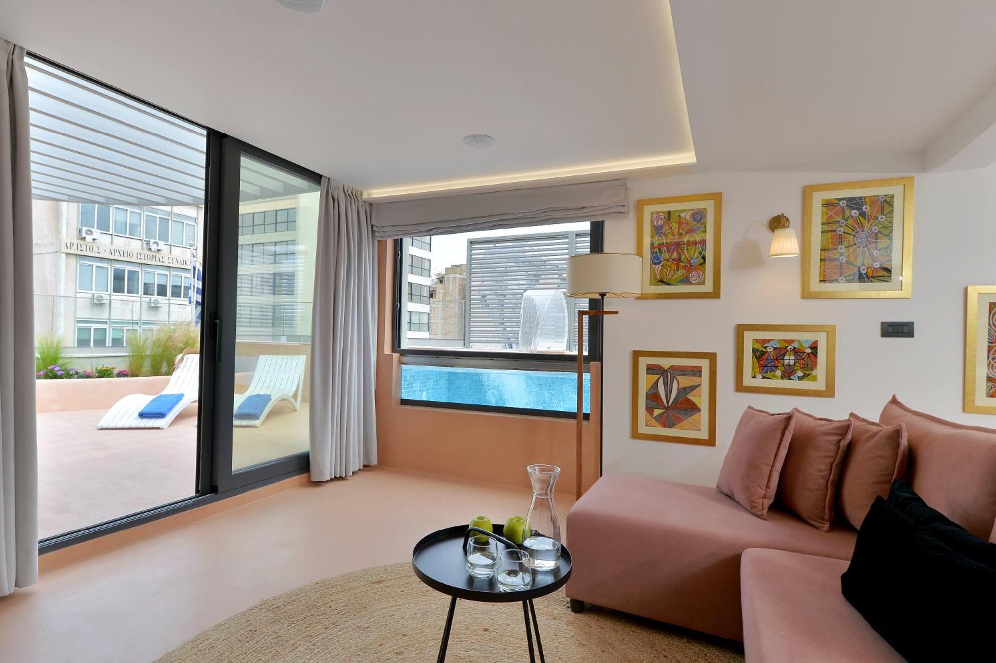 Alva Athens Hotel Bagian luar foto